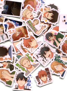 GIVEN被赠与的未来  自制手帐手机电脑相册防水\贴纸 40枚 Z 1591