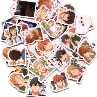 未来 自制手帐手机电脑相册防水 40枚 1591 贴纸 GIVEN被赠与