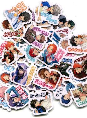 Line表情贴纸 偶像梦幻祭第2彈 自制手帐相册动漫贴纸 40张 Z 998