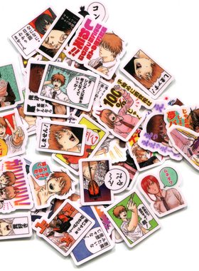 Chain saw man 链锯人 电锯人  自制手帐相册防水水杯头盔贴纸