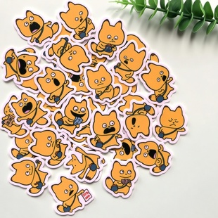 KANEDA KON 金田狐 西村裕二 自制手帐手机电脑防水水杯头盔贴纸