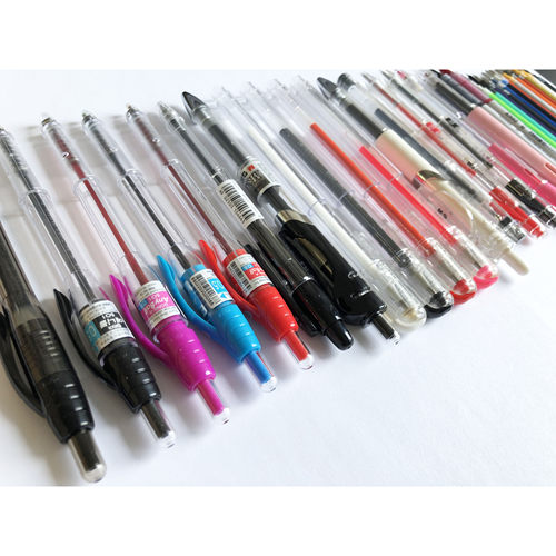 百乐supergrip以及其他anyball501 hybridgelgrip k35等笔芯 改笔