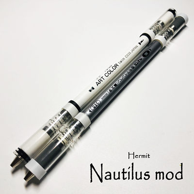 安爷笔铺 Nautilus mod鹦鹉螺 全原版 转笔专用笔 送收纳管