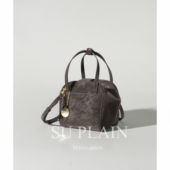 SUPLAIN南素野野 真皮牛皮休闲吐司包小众百搭单肩斜跨手提女包