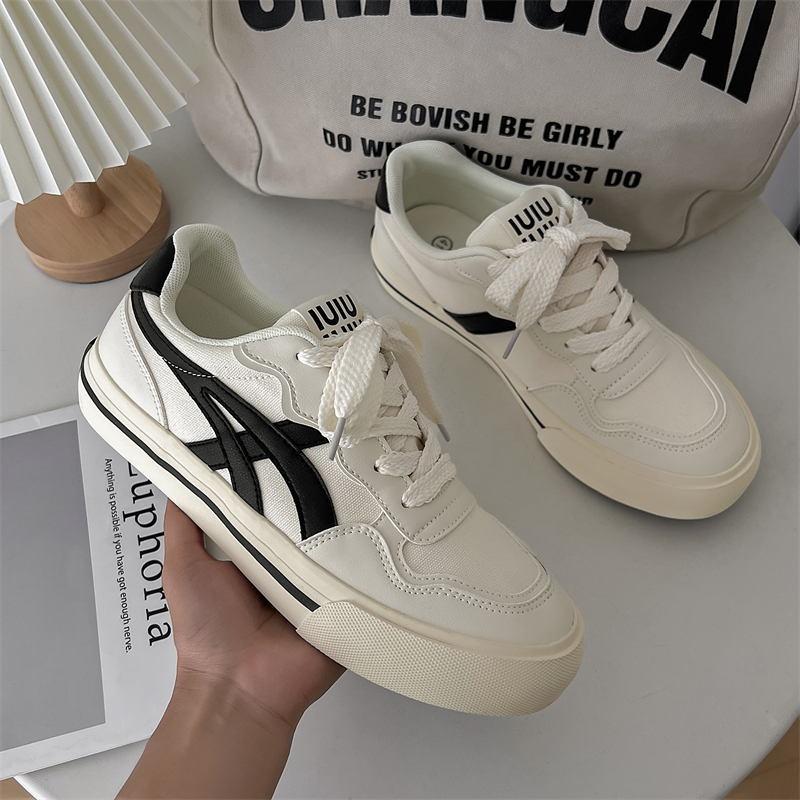 B218-2225-P55秋新款男鞋子潮2024经典小众帆布鞋子复古透气学生，男鞋帆布鞋，电商B218