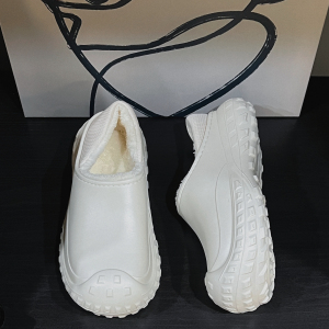 B218-TX07-P30潮流厚底增高男女士情侣款包头棉拖鞋子EVA轮胎鞋底图片