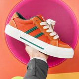 B218-1735-P50潮流情侣帆布鞋子新款2023港风ins网红鞋男女，男鞋帆布鞋，电商B218