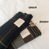 B218-WJ20-P20仿羊绒男女青年流苏保暖长方形格子冬韩版围巾围脖，围巾，电商B218