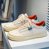 B218-1732-P65纯色硫化潮鞋低帮休闲男士港风ins帆布鞋子，男鞋帆布鞋，电商B218