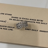 B218-S103-P15日韩版链条戒指男女可调节休闲复古双层设计指环新，头饰，星座1613（原B218）