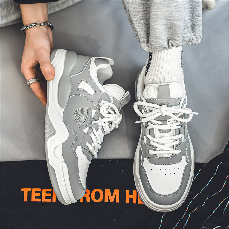 时尚休闲男士板鞋子新品2023学生鞋B218-1842-P55图片