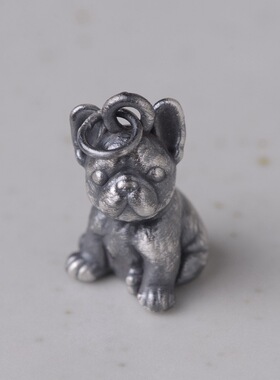 云尚服饰S925纯银复古时尚可爱小猫咪颈饰项坠文艺气质花猫吊坠