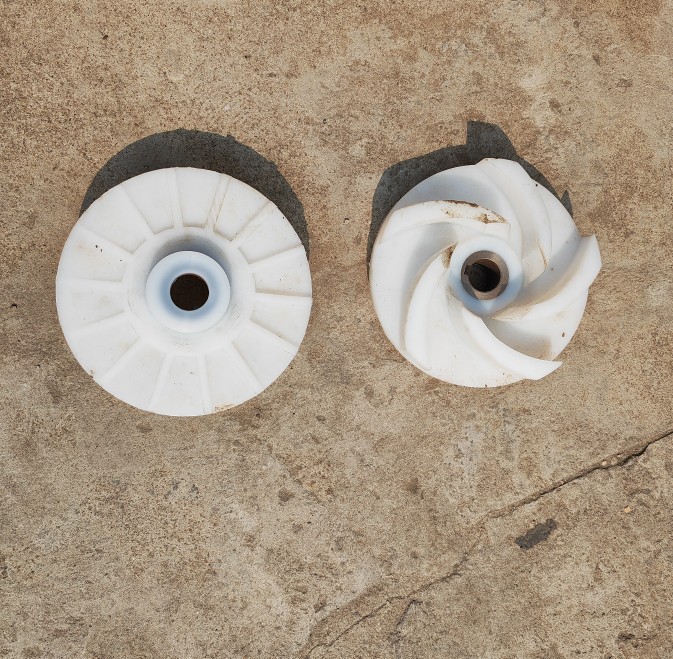 32uhb砂浆泵叶轮宙斯工程塑料耐腐耐磨砂浆泵水泵配件江苏靖江泵