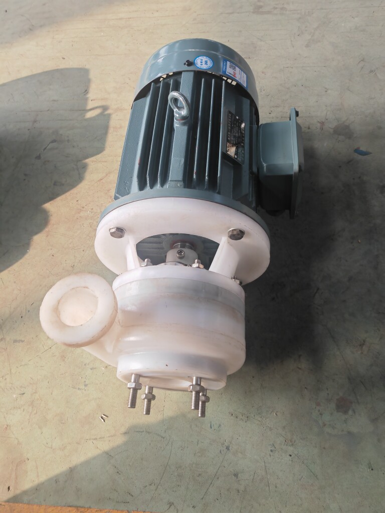 50fsb-25d氟塑料合金离心泵直连式塑料泵高分子聚四氟乙烯泵