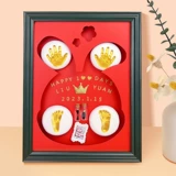 Детские отпечатки рук и ног, чернильная подушечка, сувенир, фоторамка для новорожденных, хваталка для младенца, отпечаток рук, подарок на день рождения