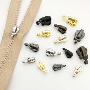厂批发高档3号5号8号树脂拉链拉头衣服鞋子拉链头勾头自动头加厚