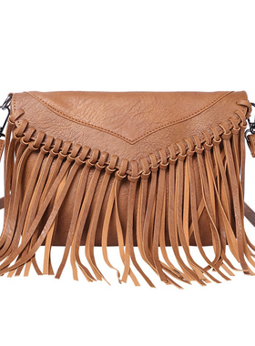 流苏包包wallet bag2024欧美women bag shoulder bag中东女包