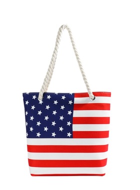 美国国旗帆布包canvas flag托特包shopping购物袋礼品袋Tote bag