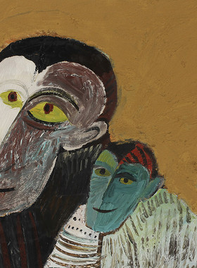 YC759【瑞典】马德琳派克（Madeleine PYK）抽象水彩油画图片图库