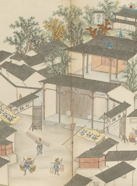 C762【中国】景德鎮陶圖記古代陶瓷制作图解工笔国画电子图库