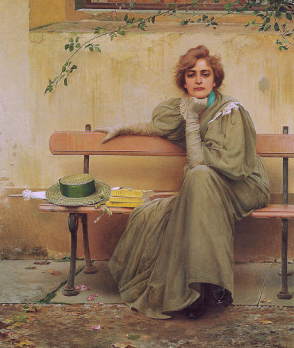 K919【意大利】科科斯（Vittorio Matteo Corcos）绘画电子版图库