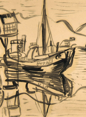 C812【美国】（William H. Johnson）素描、速写、画稿、版画图库