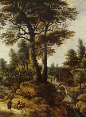 K123【荷兰】卢卡斯·冯·优登（Lucas van Uden）风景油画图库