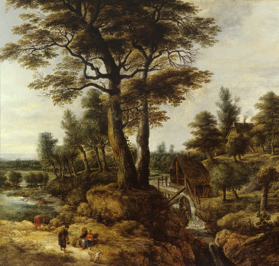 K123【荷兰】卢卡斯·冯·优登（Lucas van Uden）风景油画图库