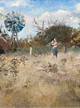 YC526【澳大利亚】潘立夫·博亚德（Penleigh Boyd ）油画素材