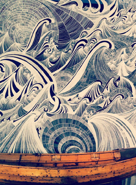 K640【巴西】桑德拉·欣托(Sandra Cinto)抽象绘画网传图库素材