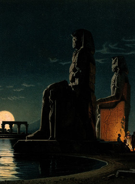 YC812【德国】海因里希·沃纳Heinrich Werner埃及题材绘画图库