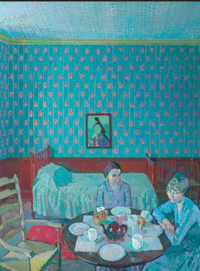 YC465【英国】哈罗德·吉尔曼（Harold Gilman）绘画网传图库