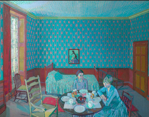 YC465【英国】哈罗德·吉尔曼（Harold Gilman）绘画网传图库