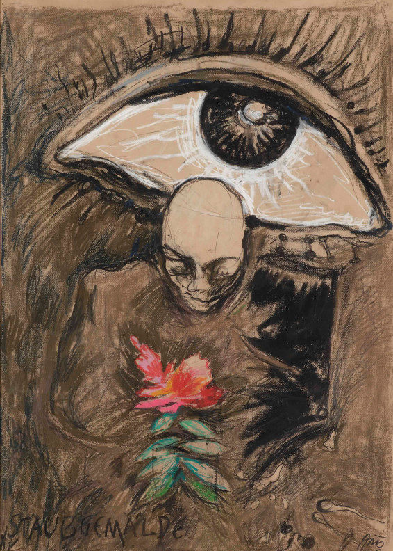 M343【奥地利】（Gunter Brus）超现实、怪诞、抽象绘画网传图库