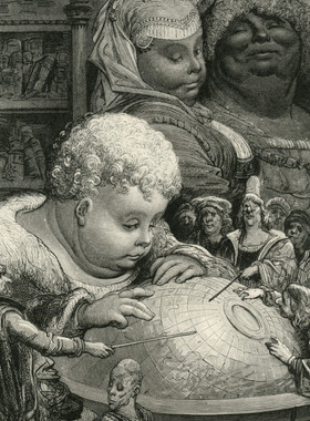 YC448【法国】多雷 Gustave Dore素描插图版画合集素材图片1174幅