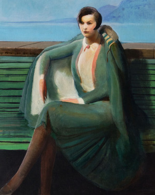 K969【美国】盖伊·彭·杜·博伊斯（Guy Pene du Bois）绘画图库