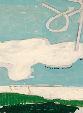 A245【意大利】马里奥·希法诺（Mario Schifano）抽象绘画图库