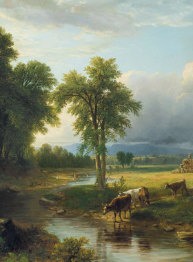T727【美国】阿舍·布朗·杜兰德（Asher Brown Durand）油画图库