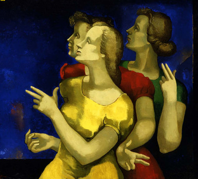 K893【美国】莫里斯·坎托（Morris Kantor）绘画网传图库素材