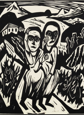 R434【德国】Hermann Scherer 绘画、版画网传美术素材图库.