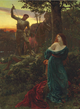 E141【英国】弗兰克·迪克塞（Frank Bernard Dicksee）绘画图库