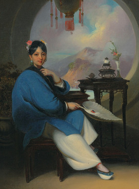 T836【英国】乔治·钱纳利（George Chinnery ）绘画网传图库
