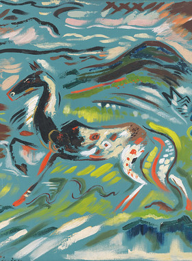 C864【斯洛伐克】Arnold Peter Weisz-Kubincan 绘画网传电子图库