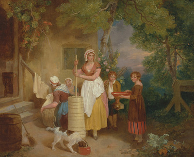 T872【英国】惠利特（Francis Wheatley）绘画、版画网传图库.