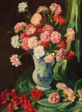 E325【西班牙】Antoni Vidal Rolland  油画网传图库.