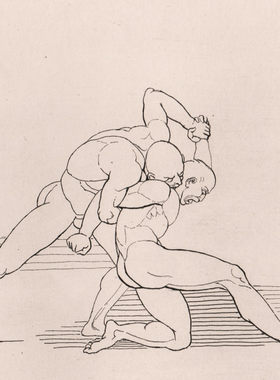 E542【英国】约翰·弗拉克斯曼（John Flaxman）插图、版画图库