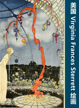 R368【美国】 Virginia Frances Sterrett 插图版画网传图库