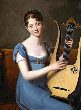 YC754【法国】杰拉德 Francois Gerard肖像人物油画图片素材图库