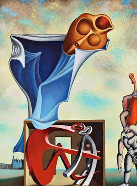 D430【瑞典】Erik Olson 抽象、超现实绘画版画临摹欣赏网传图库