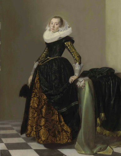 T793【荷兰】彼得·柯德（Pieter Codde）人物油画网传图库.